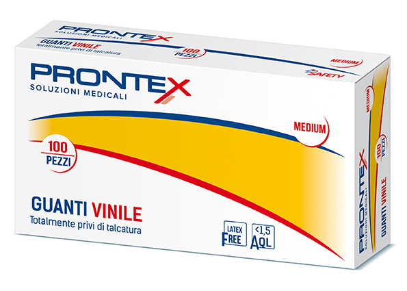 Franz Mensch Hygostar 2691 - Guanti In Vinile Classici Con Polvere - Taglia L - Confezione Da 100 Pezzi - Trasparenti, Resistenti, Uso Alimentare E Sanitario